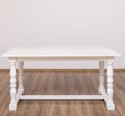 Monastery table with turned legs 180x90cm