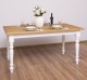 Dining table with turned legs 160x90cm