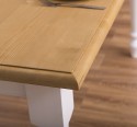 Dining table with turned legs 160x90cm