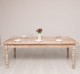 Dining table with turned legs 160x90cm