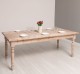 Dining table with turned legs 160x90cm