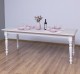 Dining table with turned legs 160x90cm, oak top