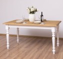 Dining table with turned legs 180x90cm