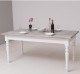 Dining table with turned legs 180x90cm