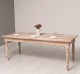 Dining table with turned legs 180x90cm