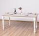 Dining table with turned legs 180x90cm, oak top