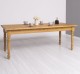 Dining table with turned legs 210x90cm