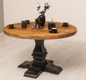 Table with central leg, colonial