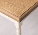 Table with turned legs, dim. 120x70x78