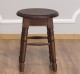 Round chair with turned legs