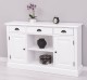 Chest of drawers with 2 doors, 3 drawers, open space