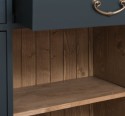 Chest of drawers with 2 doors, 3 drawers, open space