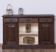 Chest of drawers with 2 doors, 3 drawers, open space