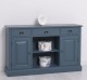 Chest of drawers with 2 doors, 3 drawers, open space