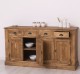 Buffet with 4 doors and 4 drawers, BAS