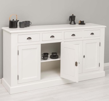 Buffet with 4 doors and 4 drawers, BAS