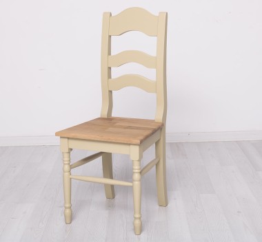 Chair, oak top