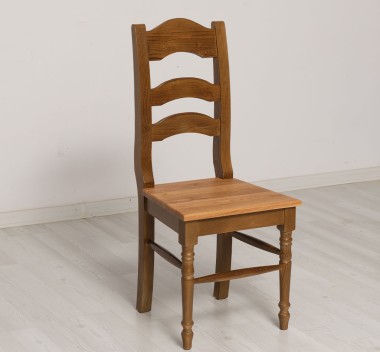 Chair, oak top