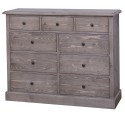 Chest of drawers with 9 drawers