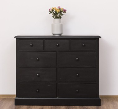 Chest of drawers with 9 drawers