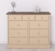 Chest of drawers with 9 drawers