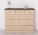 Chest of drawers with 9 drawers