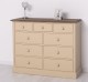 Chest of drawers with 9 drawers