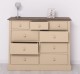 Chest of drawers with 9 drawers