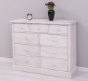 Chest of drawers with 9 drawers