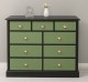 Chest of drawers with 9 drawers