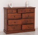 Chest of drawers with 9 drawers