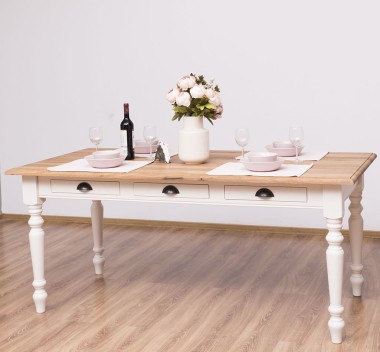 Dining table 160x90cm, oak top