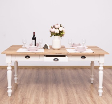 Dining table 210x90cm, oak top