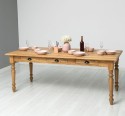 Dining table 210x90cm, oak top