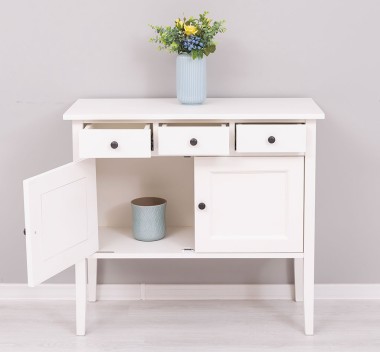 Console with 2 doors, 3 drawers