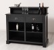 Bar with 2 drawers, 2 open compartments