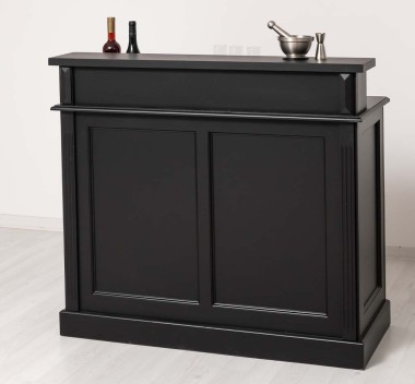 Bar with 2 drawers, 2 open compartments