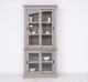 2-door display case sliding glass BAS + 2 large doors sliding glass SUP