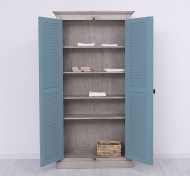 Cabinet with 2 doors, rod closing system, Shutter Collection