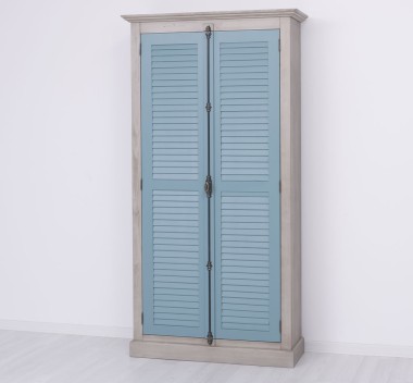 Cabinet with 2 doors, rod closing system, Shutter Collection