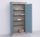 Cabinet with 2 doors, rod closing system, Shutter Collection