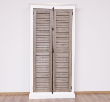 Cabinet with 2 doors, rod closing system, Shutter Collection