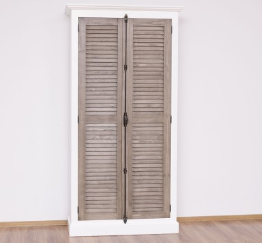 Cabinet with 2 doors, rod closing system, Shutter Collection