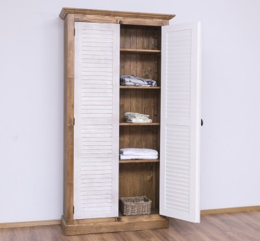 Cabinet with 2 doors, rod closing system, Shutter Collection