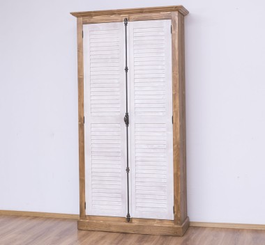 Cabinet with 2 doors, rod closing system, Shutter Collection