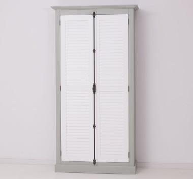 Cabinet with 2 doors, rod closing system, Shutter Collection