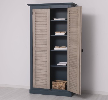 Cabinet with 2 doors, rod closing system, Shutter Collection