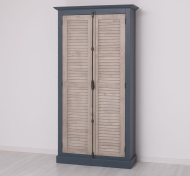 Cabinet with 2 doors, rod closing system, Shutter Collection