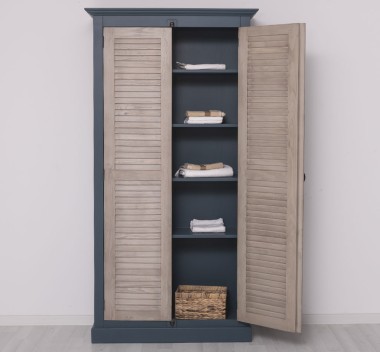 Cabinet with 2 doors, rod closing system, Shutter Collection