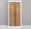 Cabinet with 2 doors, rod closing system, Shutter Collection